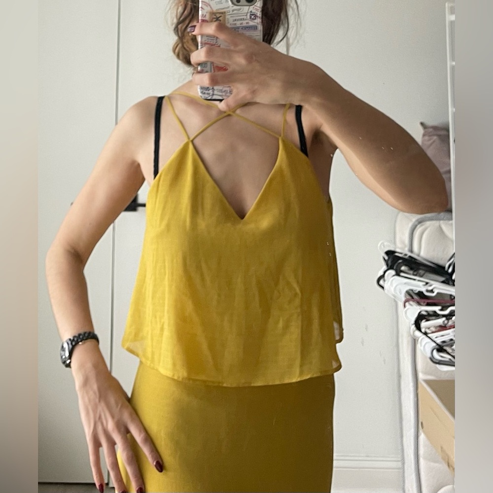 Yellow maxi dress for Summer!